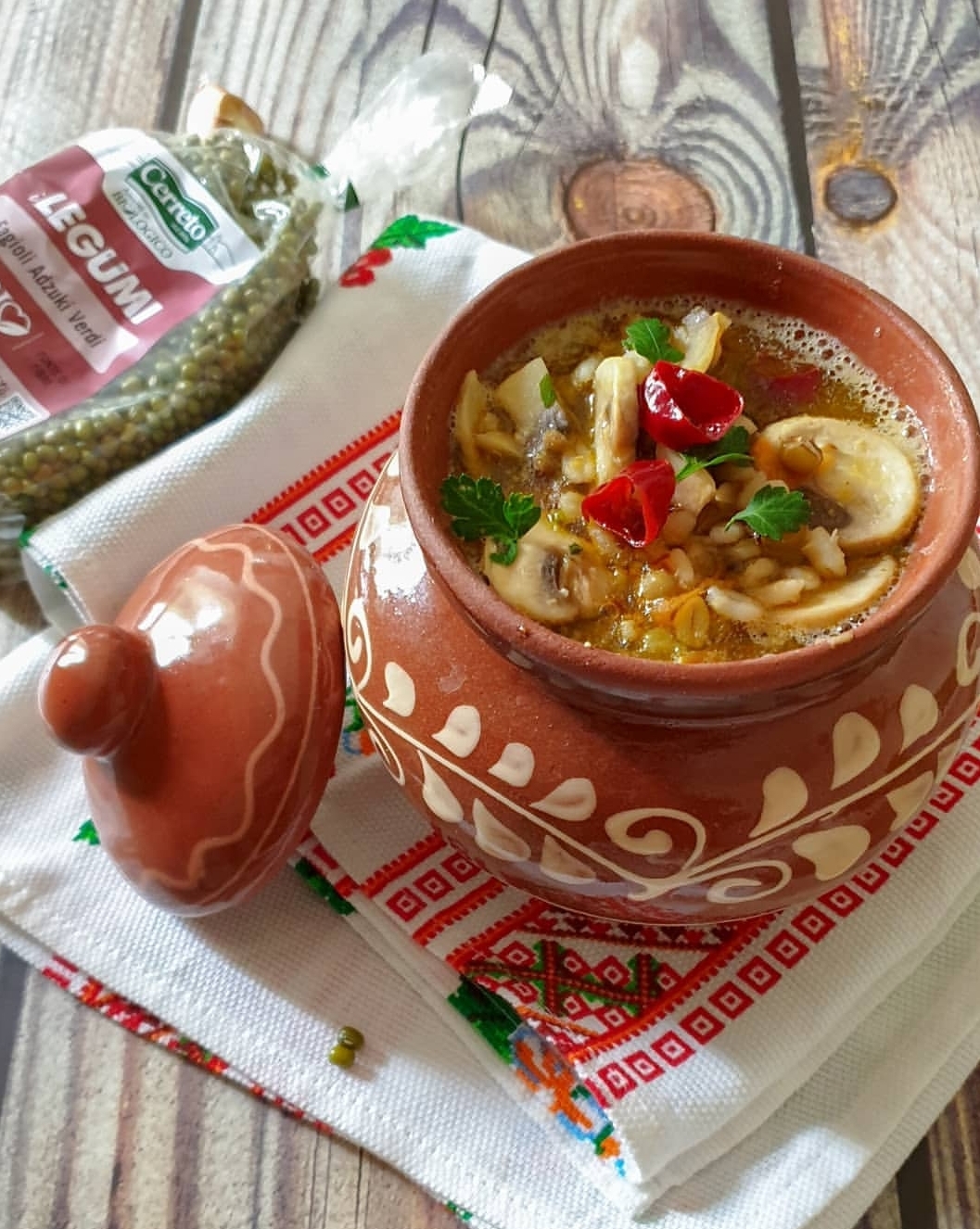 Zuppa di adzuki